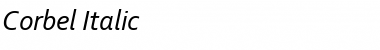 Download Corbel Font