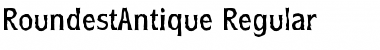 Download RoundestAntique Font