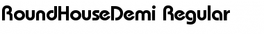 Download RoundHouseDemi Regular Font