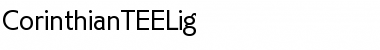 Download CorinthianTEELig Font