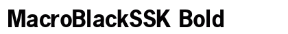 MacroBlackSSK Bold preview