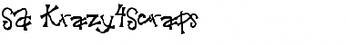 Download SA-Krazy4Scraps Regular Font