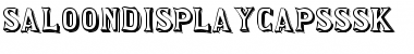 Download SaloonDisplayCapsSSK Font