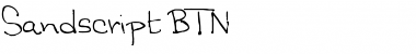 Download Sandscript BTN Regular Font