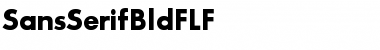 Download SansSerifBldFLF Font