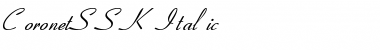 Download CoronetSSK Font
