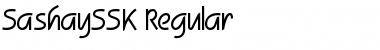 Download SashaySSK Font