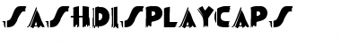Download SashDisplayCaps Font