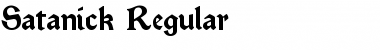 Download Satanick Font