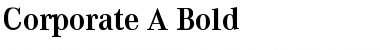 Download Corporate A BQ Bold Font