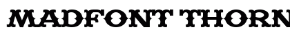 Madfont Thorns Regular preview