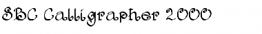 Download SBC Calligrapher 2000 Font