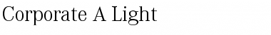 Download Corporate A BQ Light Font