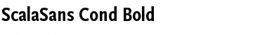 Download ScalaSans Cond Bold Font