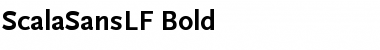 Download ScalaSansLF Bold Font