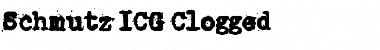 Download Schmutz ICG Clogged Regular Font