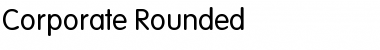 Download Corporate Rounded Font