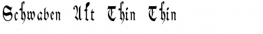 Download Schwaben Alt Thin Thin Font