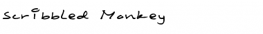 Download Scribbled Monkey Regular Font