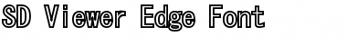 Download SD Viewer Edge Font Regular Font