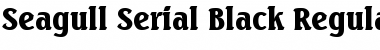 Download Seagull-Serial-Black Font
