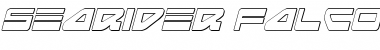 Download Searider Falcon 3D Italic Italic Font
