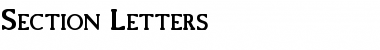 Download Section_Letters Bold Font