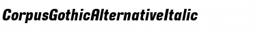 Download CorpusGothic Font