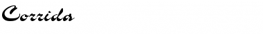 Download Corrida Font