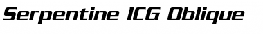 Download Serpentine ICG Oblique Font