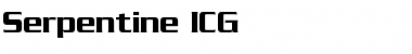 Download Serpentine ICG Regular Font
