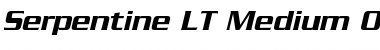 Download Serpentine LT Regular Font