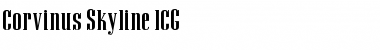 Download Corvinus Skyline ICG Regular Font