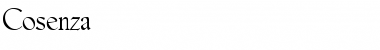Download Cosenza Font