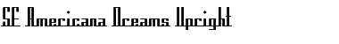 Download SF Americana Dreams Upright Font