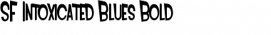 Download SF Intoxicated Blues Bold Font