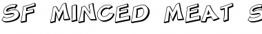 Download SF Minced Meat Shaded Regular Font Title Preview