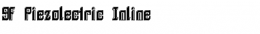 Download SF Piezolectric Inline Regular Font Title Preview