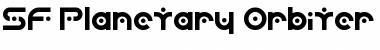 Download SF Planetary Orbiter Regular Font