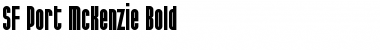 Download SF Port McKenzie Bold Font Title Preview