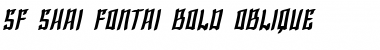 Download SF Shai Fontai Bold Oblique Font