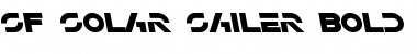 Download SF Solar Sailer Bold Italic Font