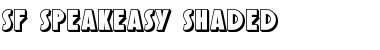 Download SF Speakeasy Shaded Regular Font