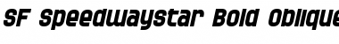 Download SF Speedwaystar Font