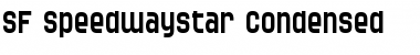 Download SF Speedwaystar Condensed Regular Font