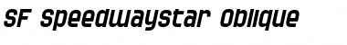 Download SF Speedwaystar Oblique Font