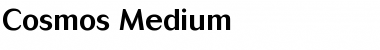 Download Cosmos Font