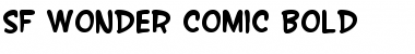 Download SF Wonder Comic Bold Font Title Preview