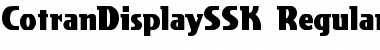 Download CotranDisplaySSK Font