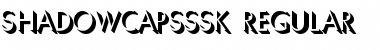 Download ShadowCapsSSK Regular Font Title Preview